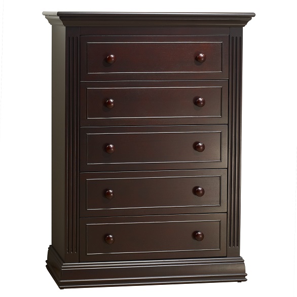 Sorelle Providence 5 Draw Chest Dark Espresso